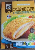 Cordons bleus poulet emmental fondu