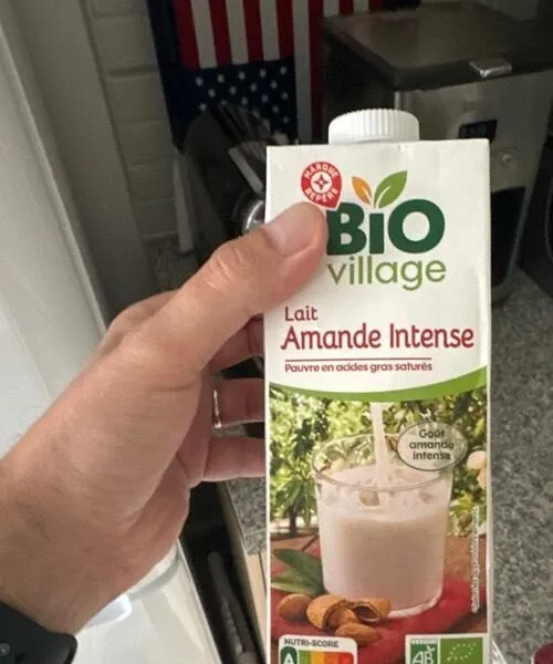 Lait amande  intense bio