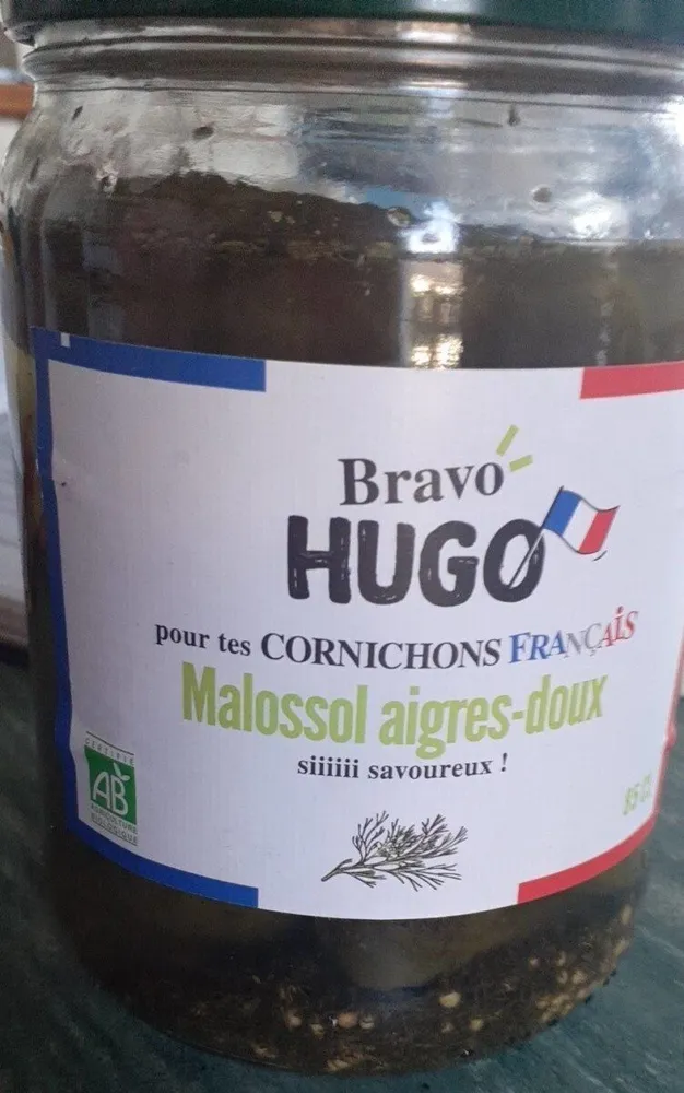 Cornichons Malossol aigres doux