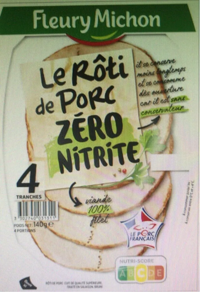 TEST Fleury Michon roti de porc
