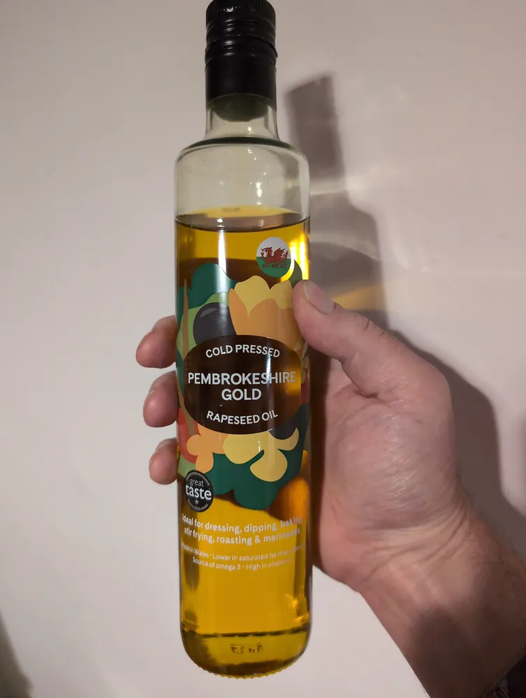 cold pressed rapeseed oil