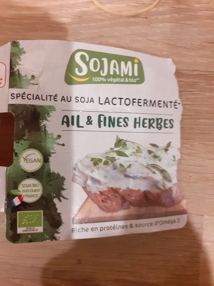 Spécialité au soja lactofermenté Ail & fines herbes