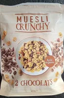 Muesly Crunchy - 2 chocolats