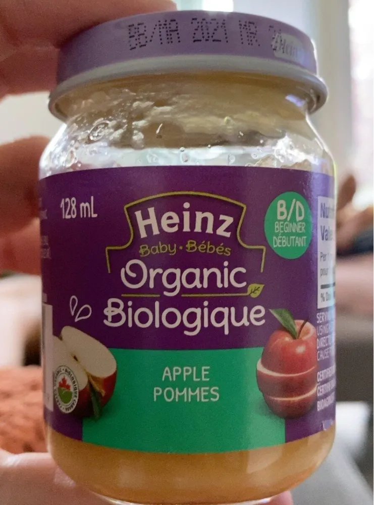 Puré de Pomme organique