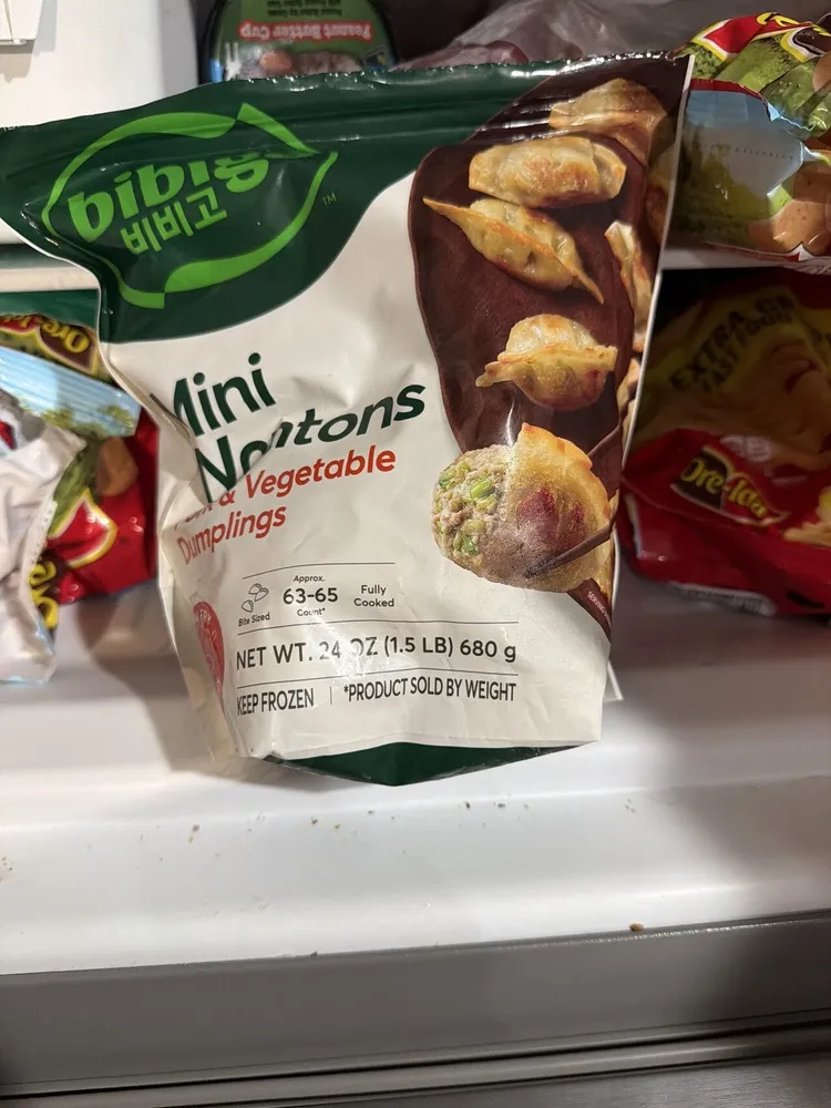 Bibigo mini wontons
