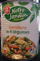 Garniture de 4 légumes