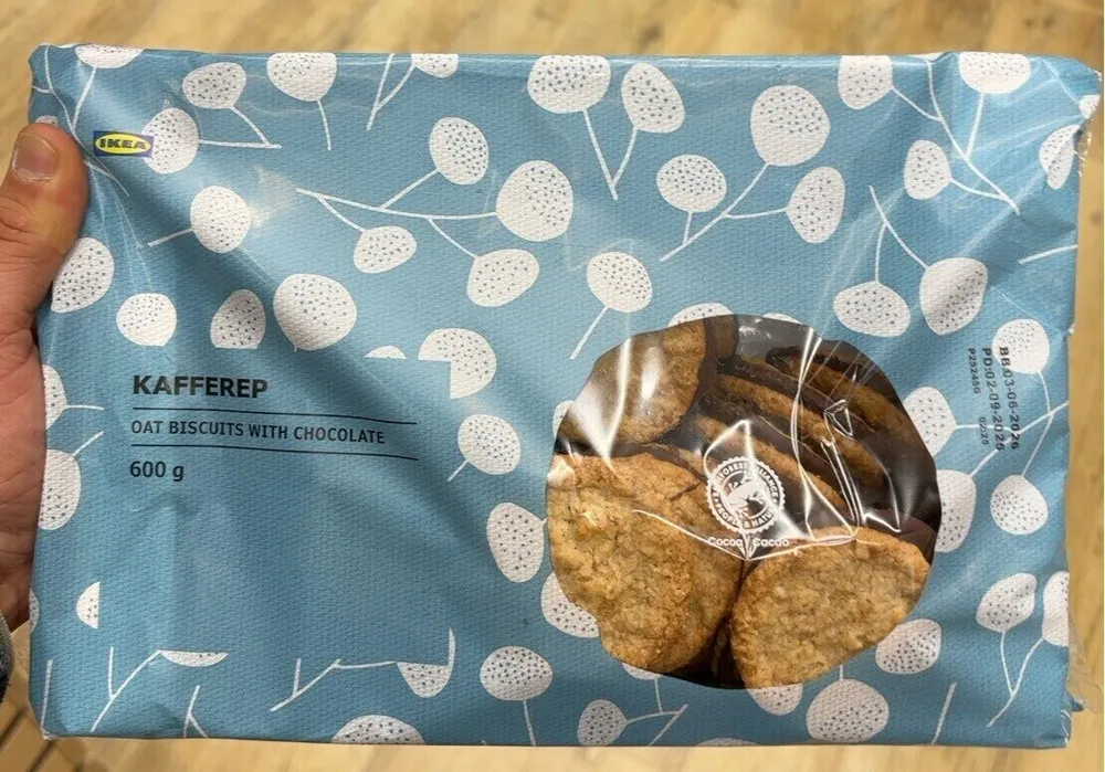 Oat biscuit au chocolat