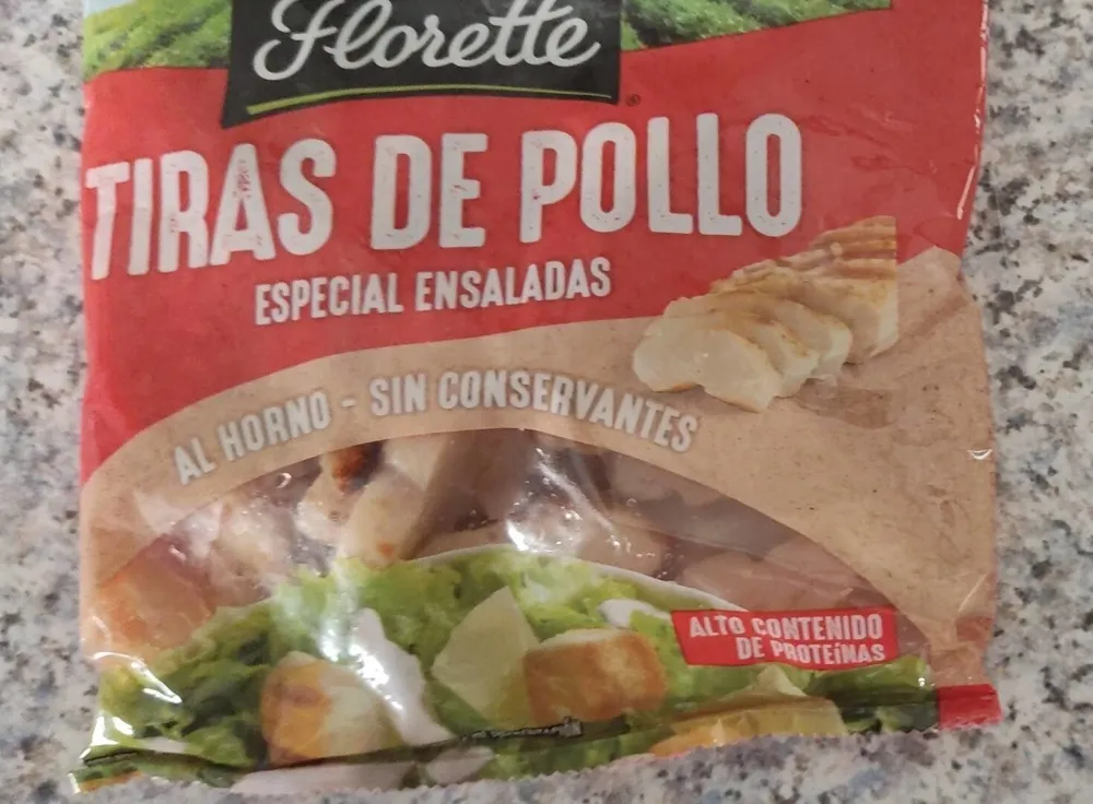 Tiras de pollo