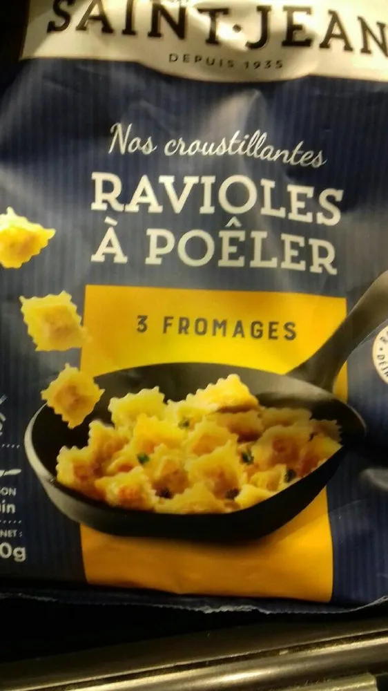Ravioles à poêler