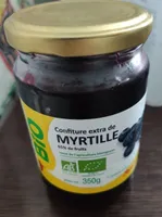 Confiture extra de myrtille