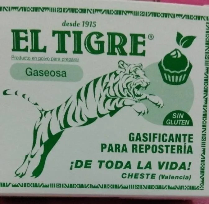 Gasificante para reposteria