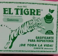 Gasificante para reposteria