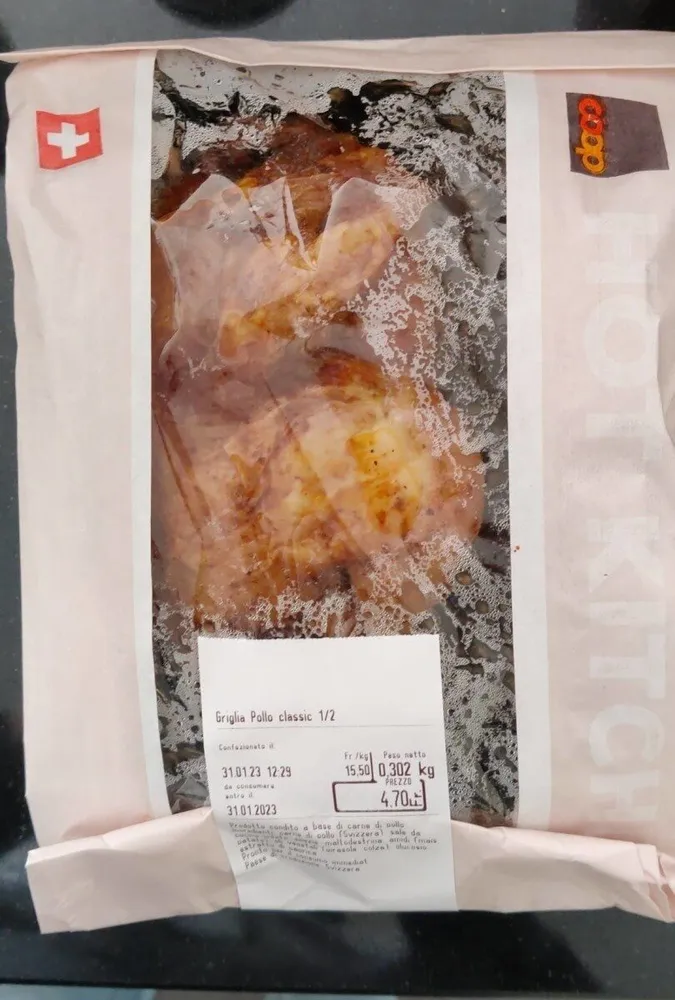 Griglia pollo classic 1/2