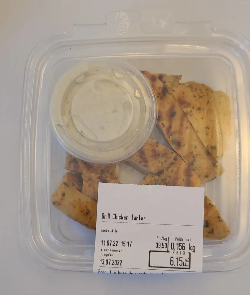 Grill chicken Tartar