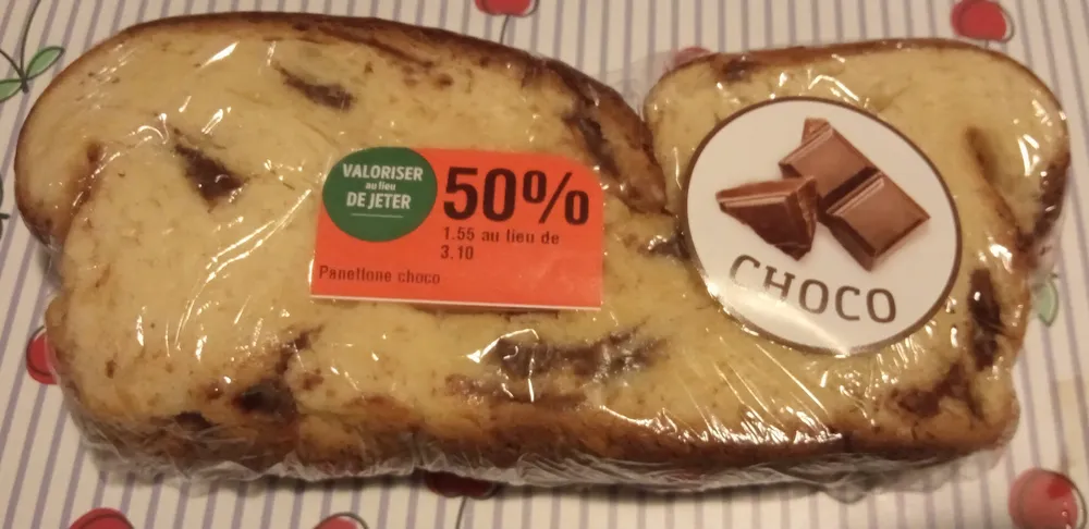 Panettone choco au mètre