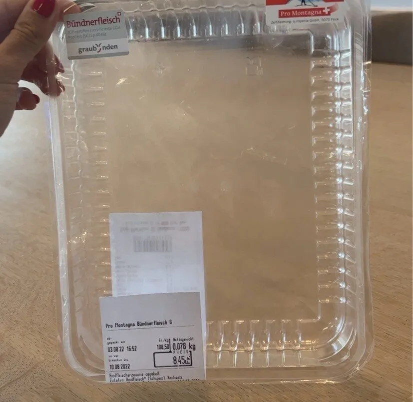 Bündnerfleisch