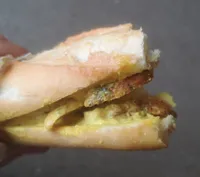 Baguette au poulet curry
