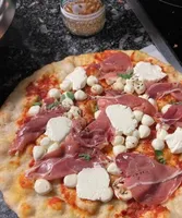 Pizza Prosciutto crudités grande