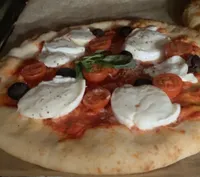 Pizza mozzarella bufala grande