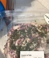 Carpaccio de  poulpe