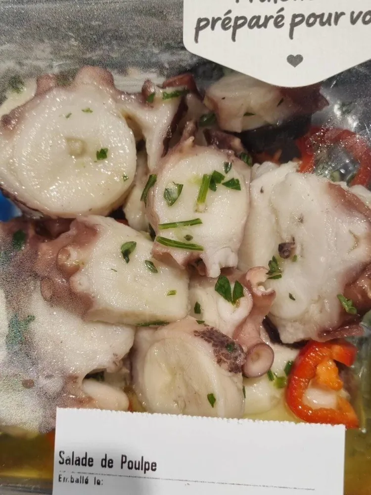 Salade de poulpe