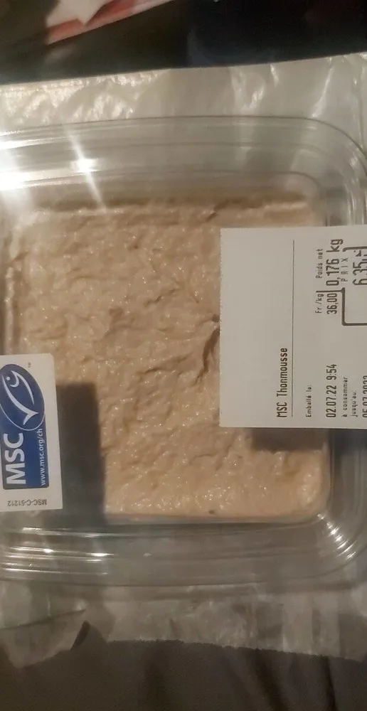 Mousse thon