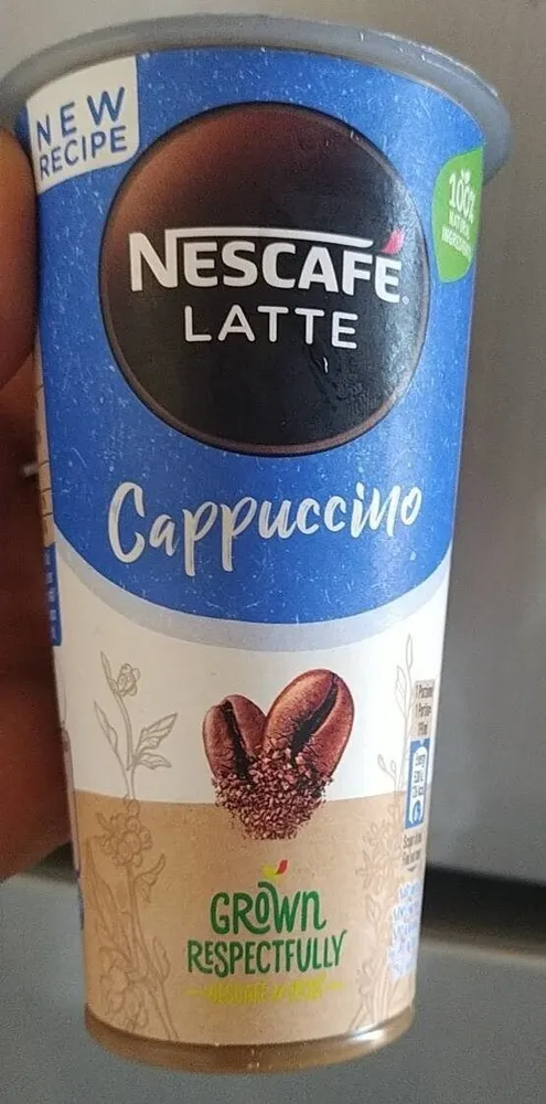Nescafe latte cappuccino