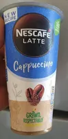 Nescafe latte cappuccino