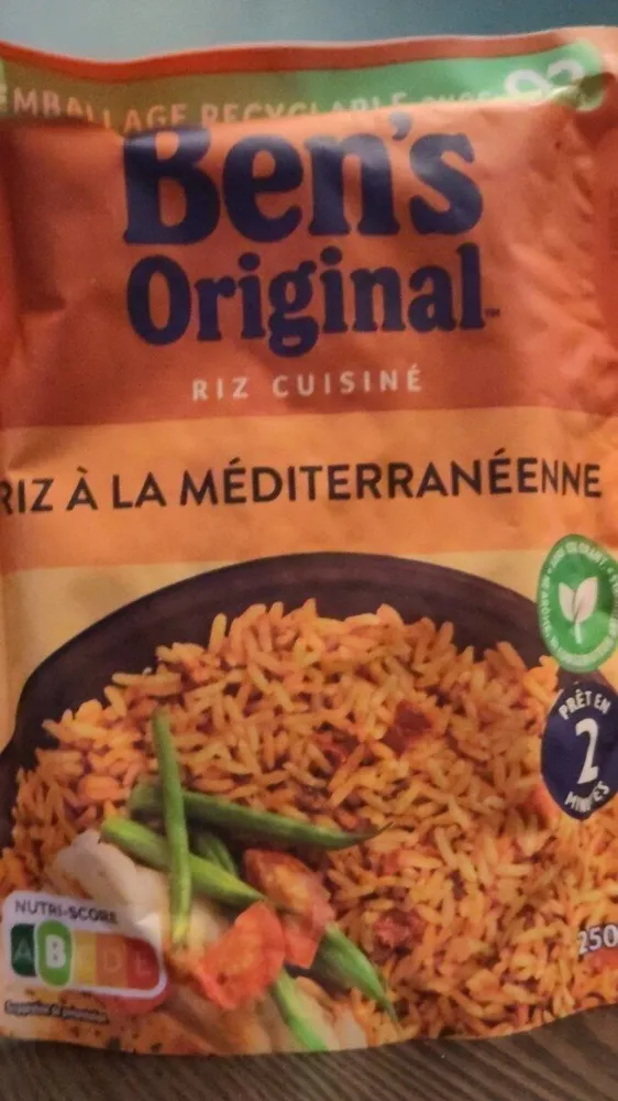 Riz à la Méditerranéenne