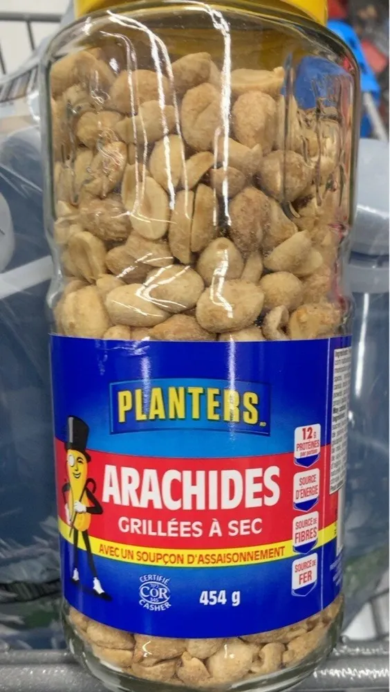 Arachide grillee a sec