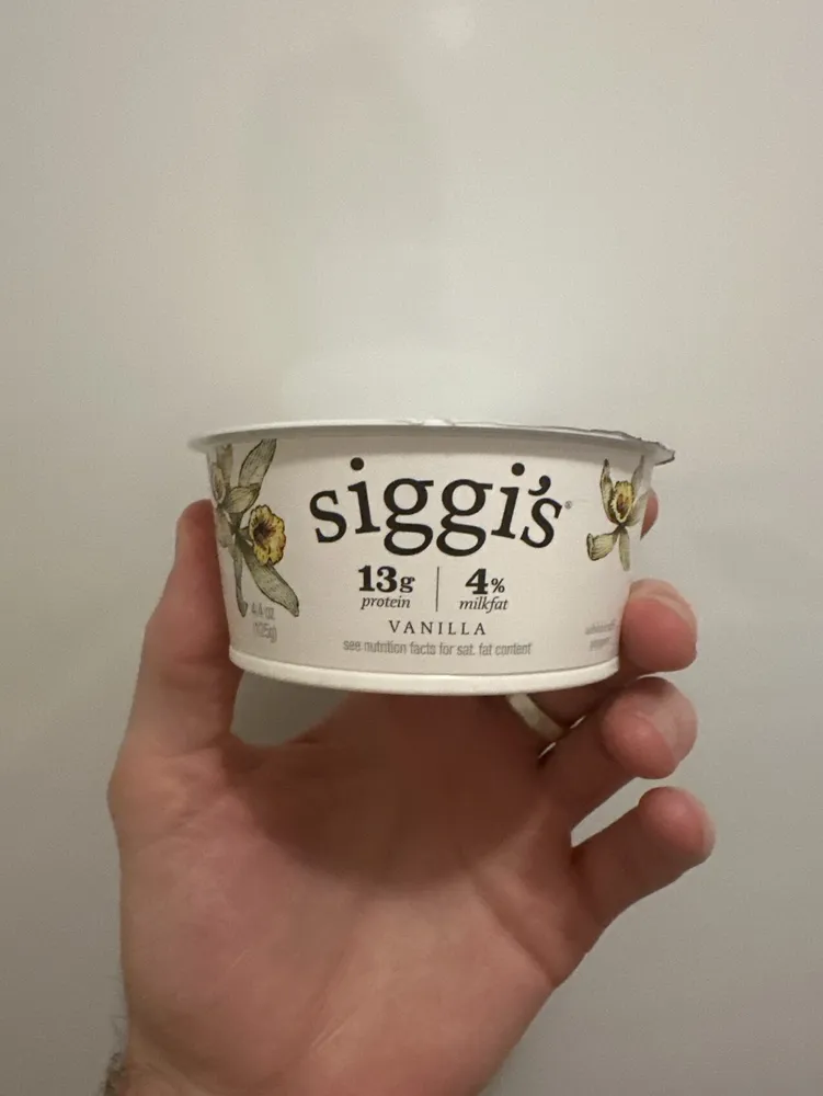 4% Vanilla Whole Milk Yogurt