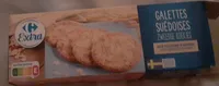 Galettes suedoises aux flocons d'avoine