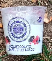 Yogurt colato ai frutti di bosco