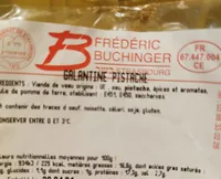 Galantine pistache