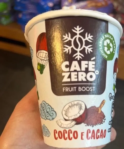 Café zéro fruit boost coco et cacao