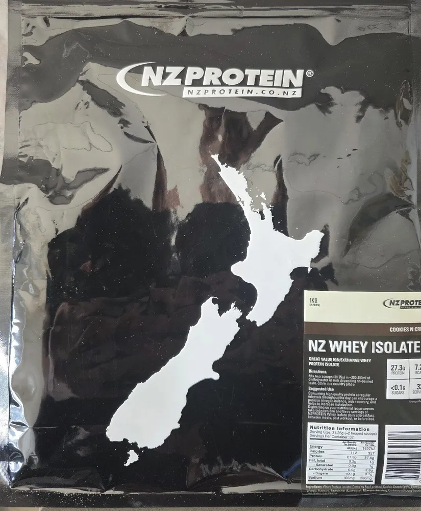 NZ Protein Whey Isolate Cookies N Cream