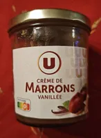 Crème de marrons vanillé