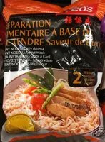 Preparation alimentaire à base de blé tendre saveur Curry