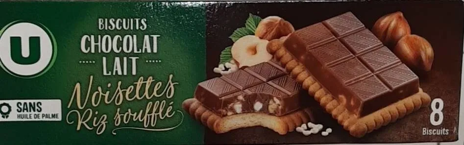Biscuit chocolat lait U