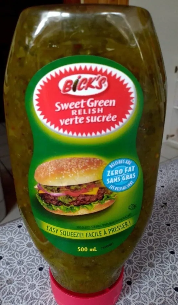 Sweet Green Relish