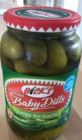 Cornichons à l’aneth sans ail