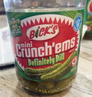 Mini crunch’ems, definitely dill