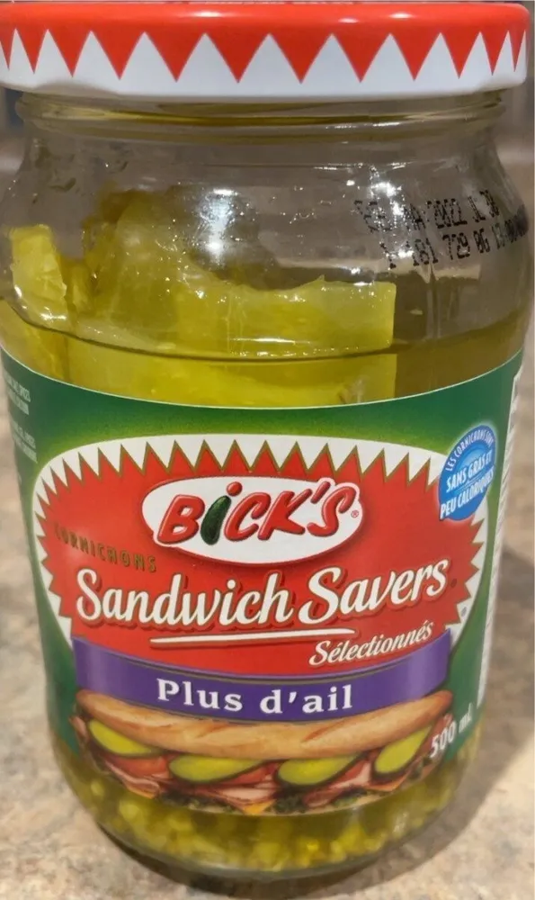 Sandwich pickles
