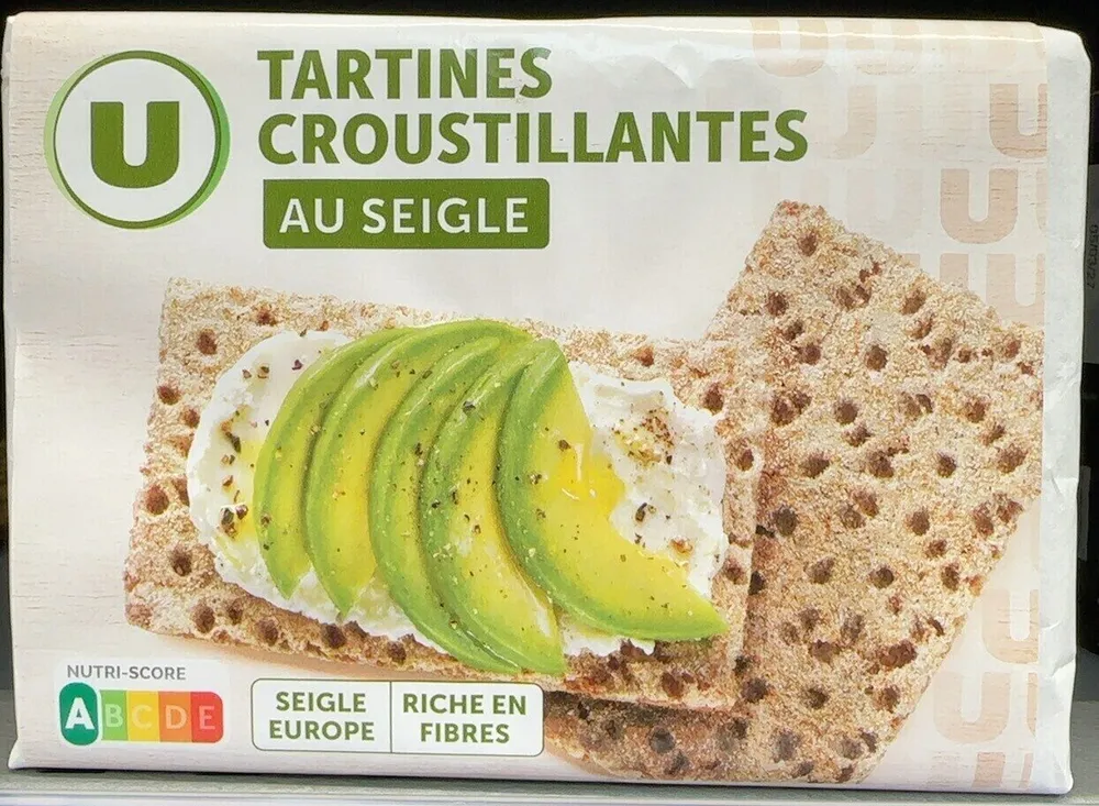 Tartines croustillantes seigle