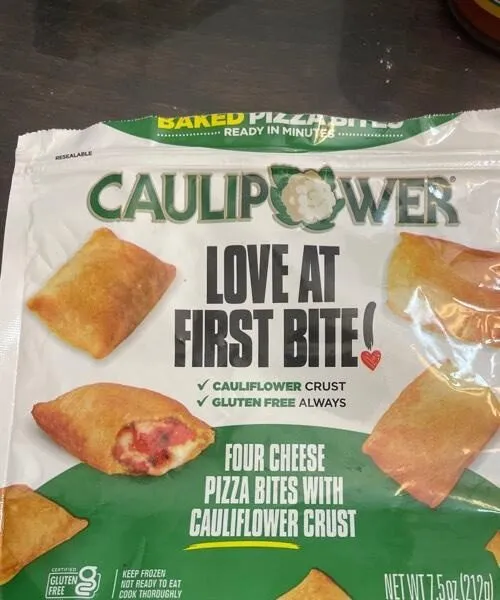 Four cheese pizza bites