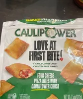 Four cheese pizza bites