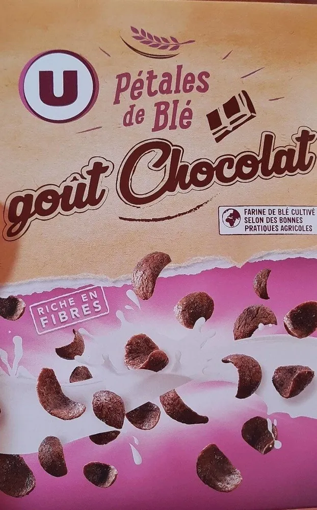 Pétales de blé goût chocolat