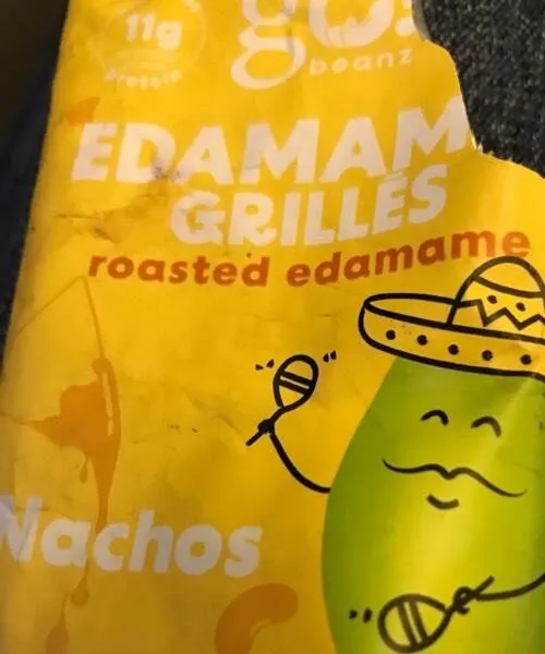 Edamames nachos