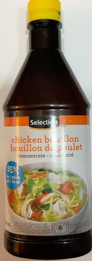 Bouillon de poulet concentré