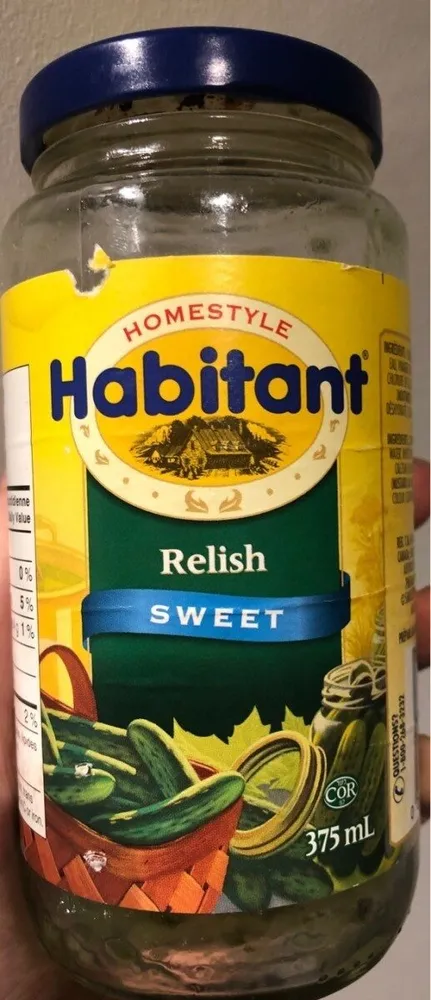 Relish, condiment au cornichom
